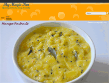 Tablet Screenshot of mymagicpan.com